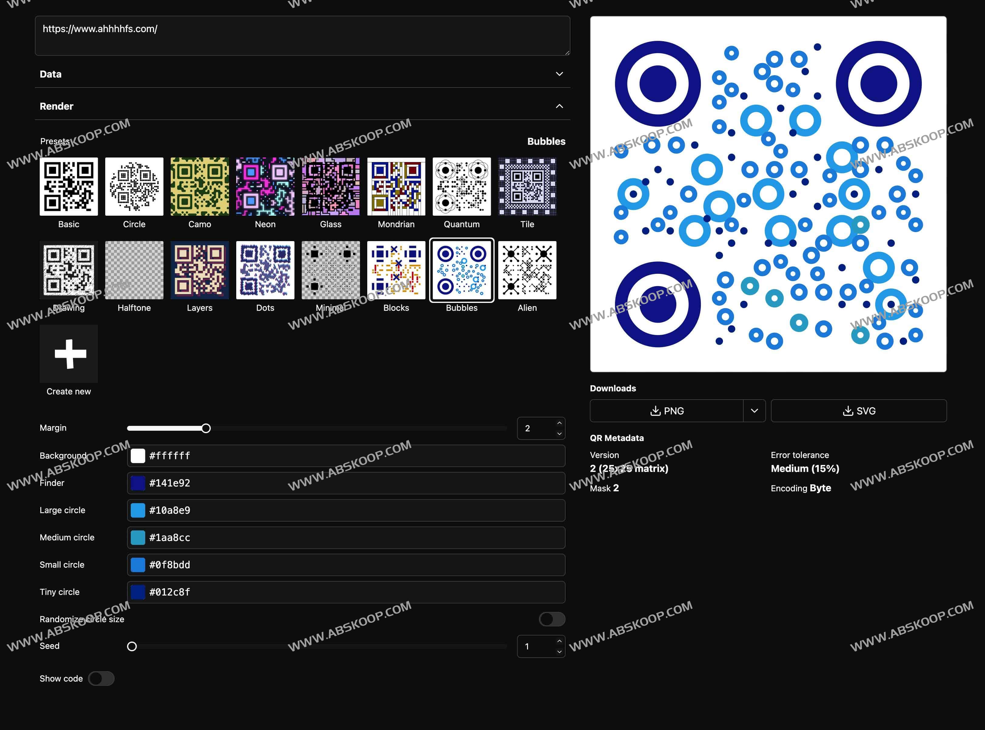 qrframe-开源二维码生成器