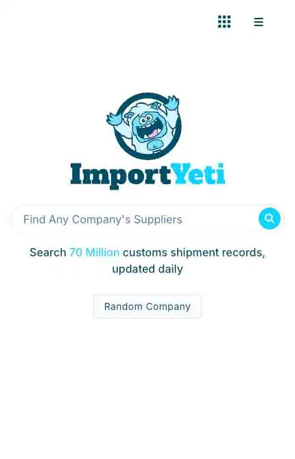 ImportYeti:免费美国海关进口数据查询工具,外贸客户开发怎么用 ImportYeti 官网主页界面截图
