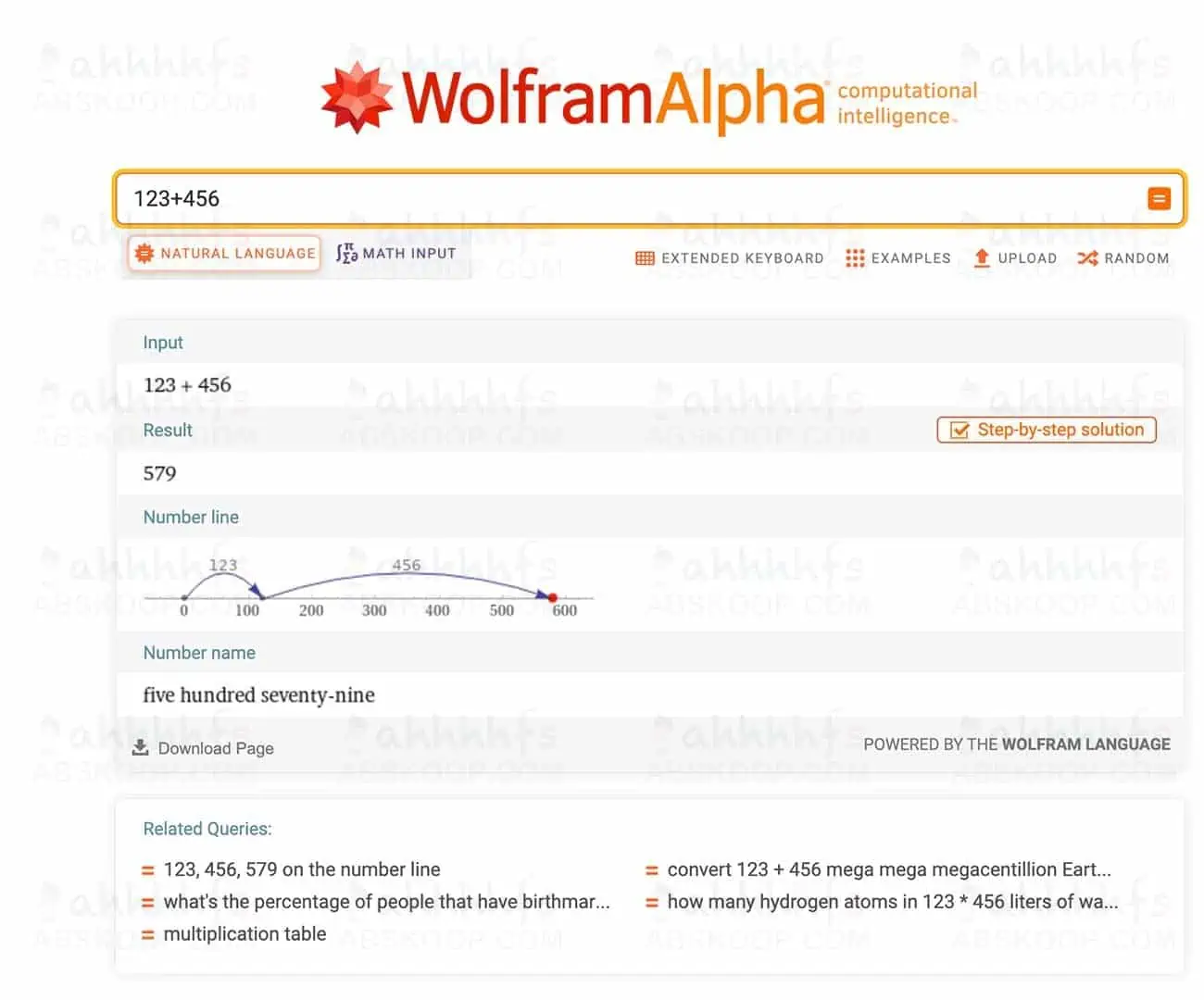 wolframalpha 比搜索引擎更加智能AI搜索引擎
