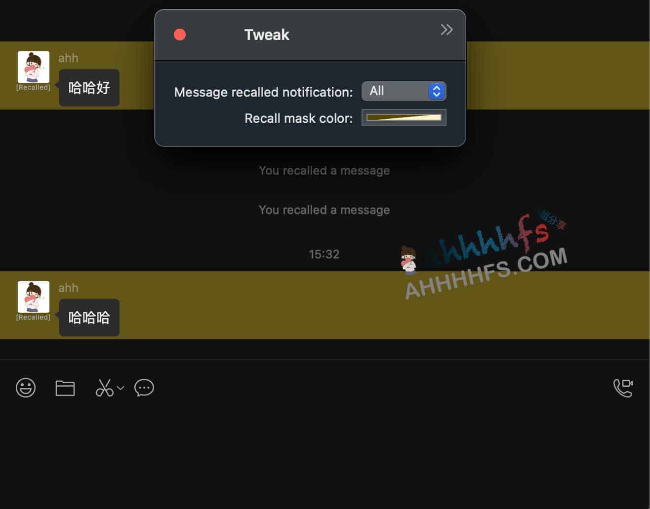 macOS 客户端微信撤回拦截与多开工具-WeChatTweak