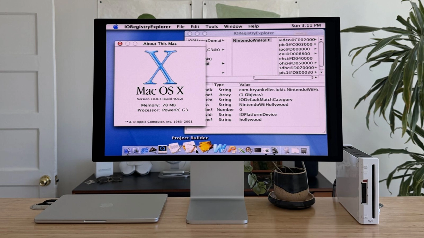 游戏主机界“刷机小王子”？开发者成功将苹果 Mac OS X 移植到任天堂 Wii插图
