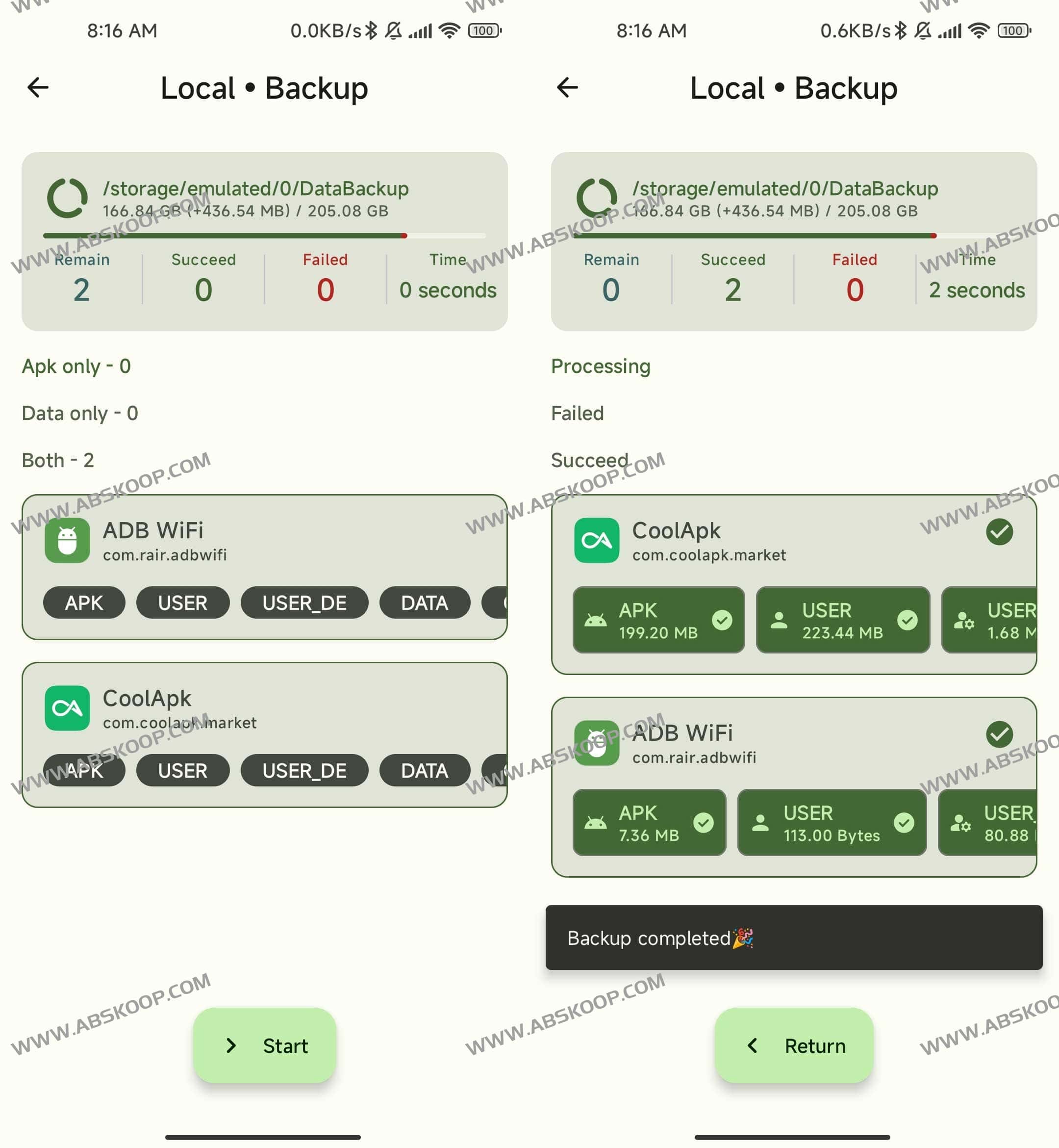 Android DataBackup-开源Android数据备份工具