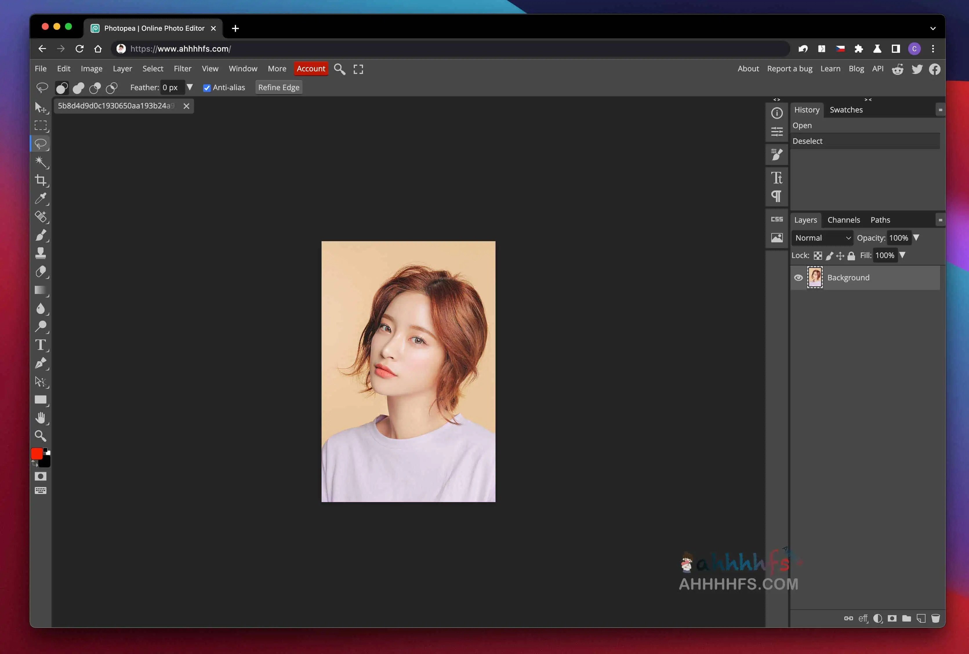 Photopea：Photoshop在线网页版