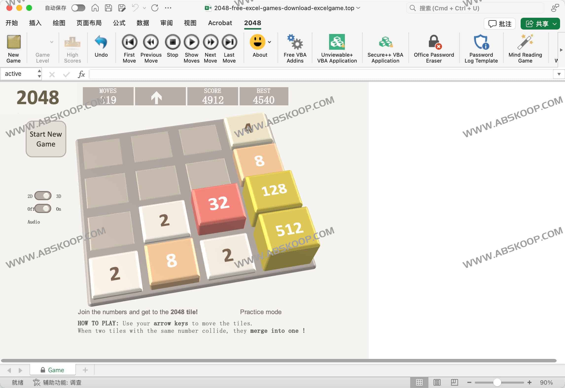 Excel Game：免费 Excel 游戏下载及教程 在游戏中学习Excel
